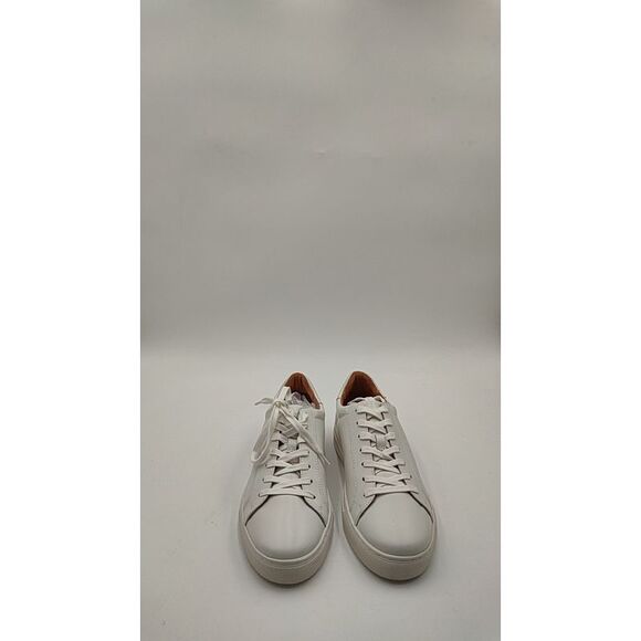 Quince Women 100% Leather Everyday Sneaker White Shoes 10 - Picture 1 of 3